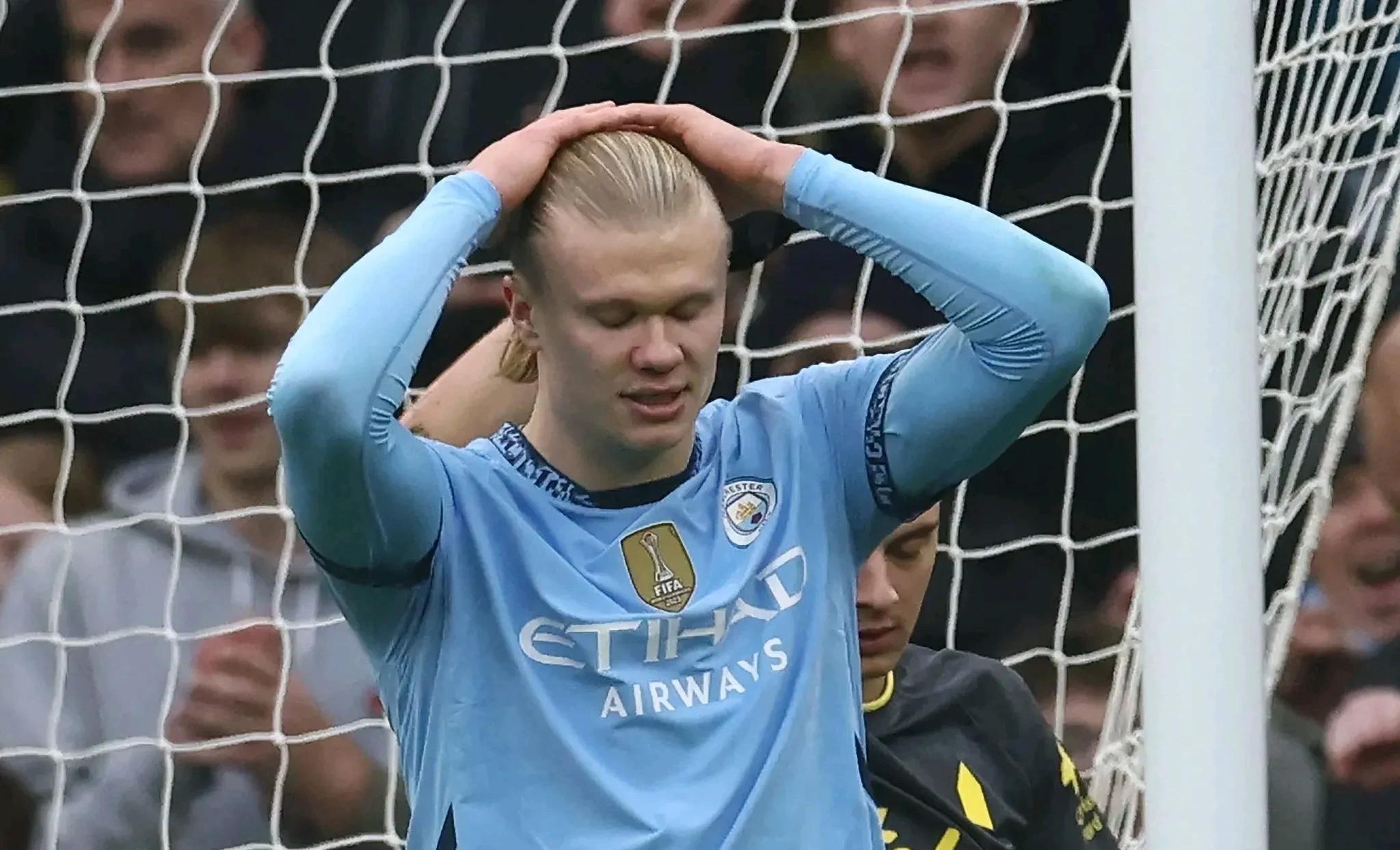 哈兰德在掘金比赛中连败，突破纪录引发热议！